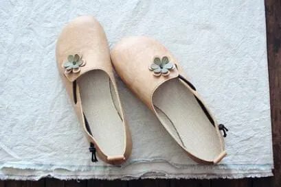 Vintage Floral Ballet Flats