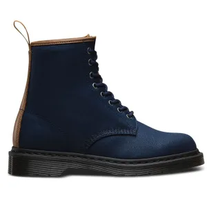 Waxy New Laredo Canvas Leather Men's Biker Boots