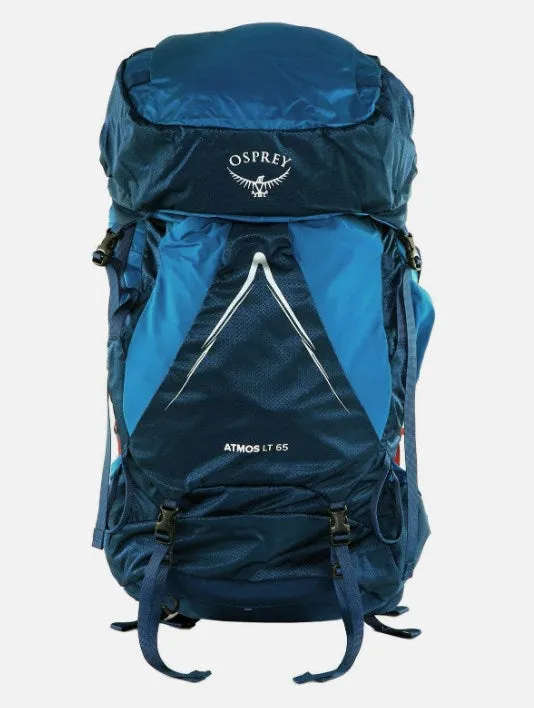 Women's Trekking Backpack Osprey Atmos As Lt 65 Navy Blue S/M